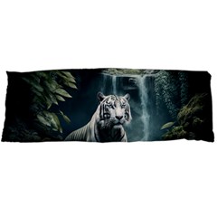 Tiger White Tiger Nature Forest Body Pillow Case Dakimakura (two Sides) by Jancukart