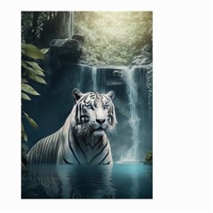 Tiger White Tiger Nature Forest Large Garden Flag (two Sides)