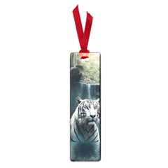 Tiger White Tiger Nature Forest Small Book Marks by Jancukart