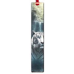 Tiger White Tiger Nature Forest Large Book Marks by Jancukart