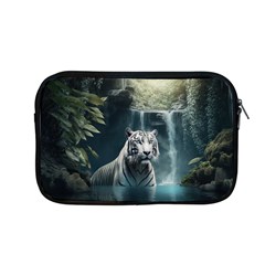 Tiger White Tiger Nature Forest Apple Macbook Pro 13  Zipper Case