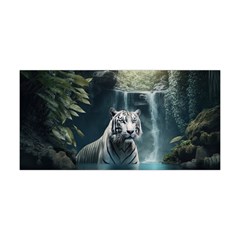 Tiger White Tiger Nature Forest Yoga Headband