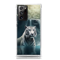 Tiger White Tiger Nature Forest Samsung Galaxy Note 20 Ultra Tpu Uv Case