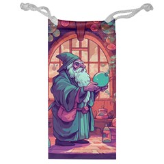 Fantasy Magic Magical Wizard Jewelry Bag by Jancukart