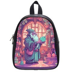 Fantasy Magic Magical Wizard School Bag (small)