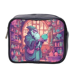 Fantasy Magic Magical Wizard Mini Toiletries Bag (two Sides)