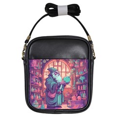 Fantasy Magic Magical Wizard Girls Sling Bag