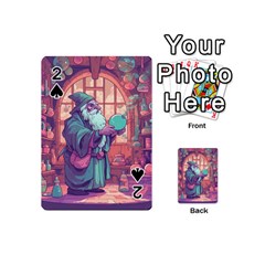 Fantasy Magic Magical Wizard Playing Cards 54 Designs (mini)