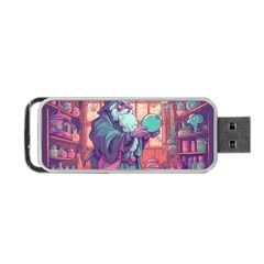 Fantasy Magic Magical Wizard Portable Usb Flash (two Sides)