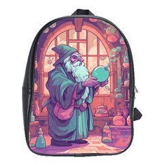 Fantasy Magic Magical Wizard School Bag (xl)