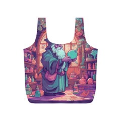 Fantasy Magic Magical Wizard Full Print Recycle Bag (s)