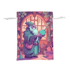 Fantasy Magic Magical Wizard Lightweight Drawstring Pouch (m) by Jancukart