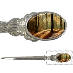 Autumn Nature Woodland Woods Trees Letter Opener by Jancukart