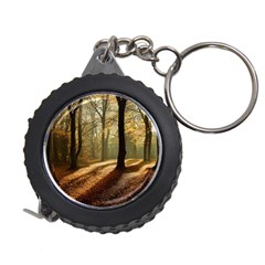 Autumn Nature Woodland Woods Trees Measuring Tape by Jancukart