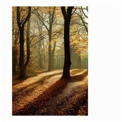 Autumn Nature Woodland Woods Trees Small Garden Flag (Two Sides)