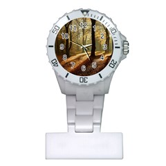 Autumn Nature Woodland Woods Trees Plastic Nurses Watch