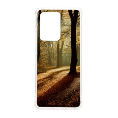 Autumn Nature Woodland Woods Trees Samsung Galaxy S20 Ultra 6.9 Inch TPU UV Case