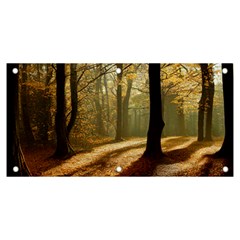 Autumn Nature Woodland Woods Trees Banner and Sign 6  x 3 