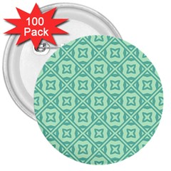 Pattern 9 3  Buttons (100 Pack)  by GardenOfOphir