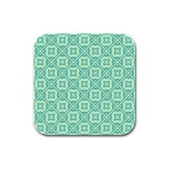 Pattern 9 Rubber Square Coaster (4 Pack) by GardenOfOphir