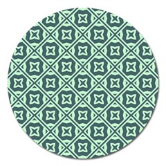 Pattern 8 Magnet 5  (round) by GardenOfOphir