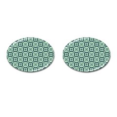 Pattern 8 Cufflinks (oval) by GardenOfOphir