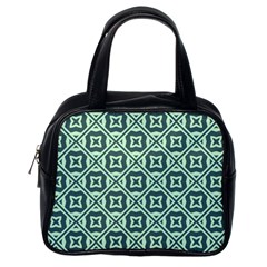 Pattern 8 Classic Handbag (one Side) by GardenOfOphir