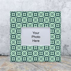 Pattern 8 White Box Photo Frame 4  X 6  by GardenOfOphir