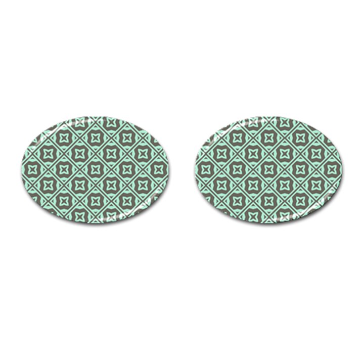 Pattern 11 Cufflinks (Oval)