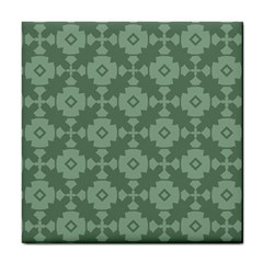 Sophisticated Pattern Tile Coaster by GardenOfOphir