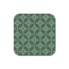 Sophisticated Pattern Rubber Square Coaster (4 Pack) by GardenOfOphir