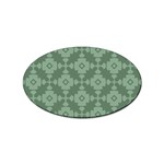 Sophisticated Pattern Sticker Oval (100 pack) Front