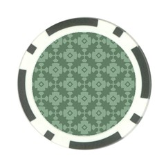 Sophisticated Pattern Poker Chip Card Guard (10 Pack) by GardenOfOphir