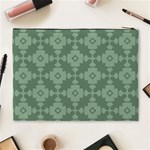 Sophisticated Pattern Cosmetic Bag (XL) Back