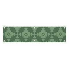 Sophisticated Pattern Banner And Sign 4  X 1  by GardenOfOphir