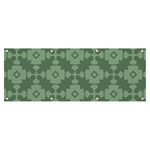 Sophisticated Pattern Banner and Sign 8  x 3  Front