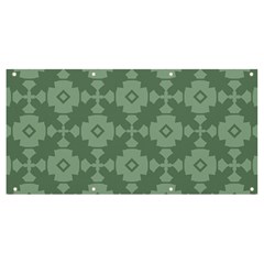 Sophisticated Pattern Banner And Sign 8  X 4  by GardenOfOphir