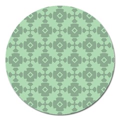 Pattern Magnet 5  (round) by GardenOfOphir