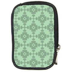 Pattern Compact Camera Leather Case by GardenOfOphir