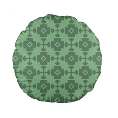 Pattern Standard 15  Premium Round Cushions by GardenOfOphir