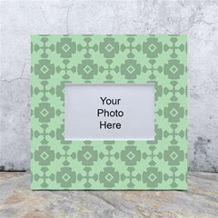 Pattern White Box Photo Frame 4  X 6  by GardenOfOphir