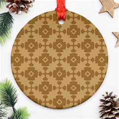 Pattern 5 Ornament (round) by GardenOfOphir