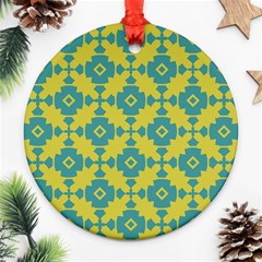 Pattern 4 Ornament (round) by GardenOfOphir