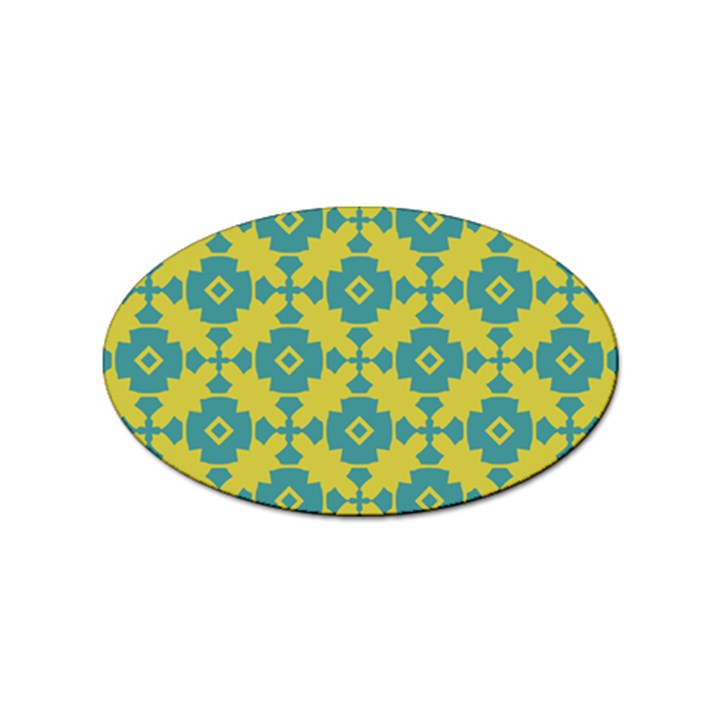 Pattern 4 Sticker (Oval)