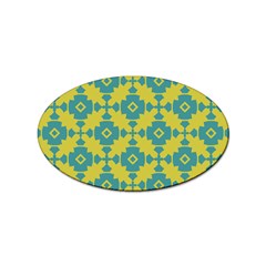 Pattern 4 Sticker Oval (10 Pack) by GardenOfOphir