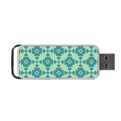 Pattern 3 Portable Usb Flash (one Side) by GardenOfOphir