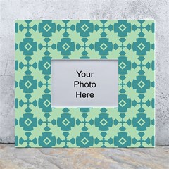 Pattern 3 White Wall Photo Frame 5  X 7  by GardenOfOphir