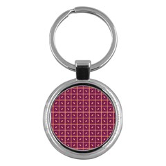 Pattern 9 Key Chain (round) by GardenOfOphir