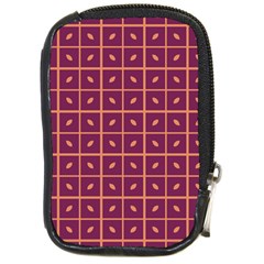 Pattern 9 Compact Camera Leather Case by GardenOfOphir