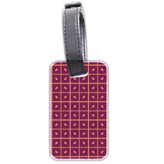 Pattern 9 Luggage Tag (two Sides) by GardenOfOphir